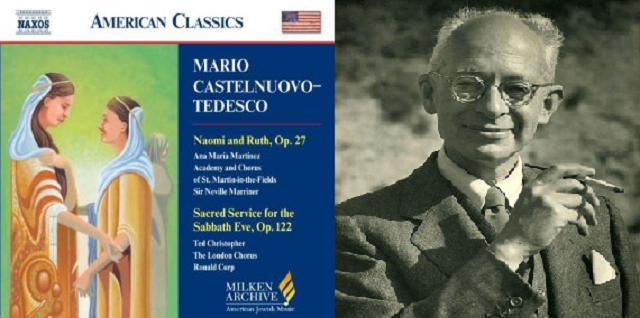 Naomí y Ruth, una cantata para shavuot de Mario Castelnuovo-Tedesco
