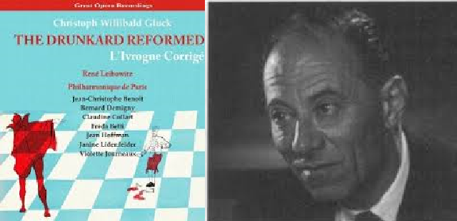“L’Ivrogne Corrigé” de Gluck, dirigida por René Leibowitz