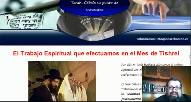 El trabajo espiritual que efectuamos en el mes de Tishrei
