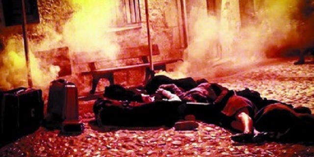 Shoá en la fiesta del terror en Frías (Burgos)