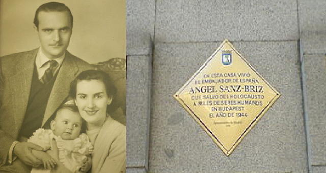 Jasid Umót Haolám, Ángel Sanz Briz, zojé li-rejov al shemó be-Madrid