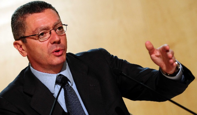 Con Alberto Ruiz-Gallardón, ex Ministro de Justicia