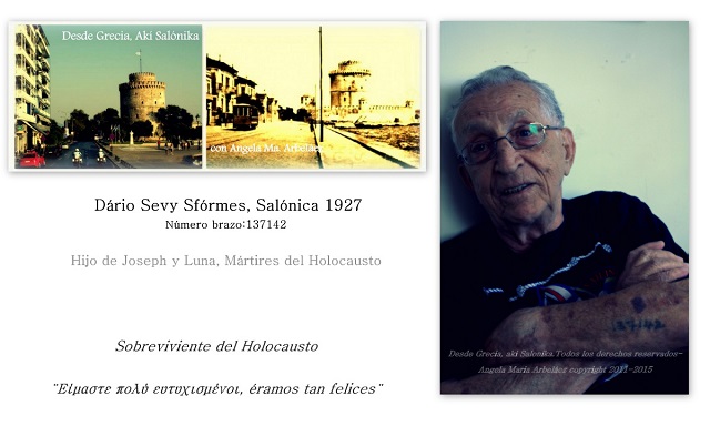 “Éramos tan felices”, Dário Sevy (1927), sobreviviente del Holocausto – Anogeia, Creta, donde los nazis no reciben ni un voto