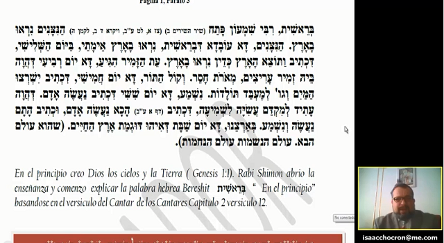 Zohar – Tratado de los Retoños – clase 2