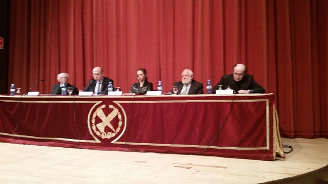 Intervención del presidente de la FCJE, Isaac Querub, en la mesa redonda “Del laicisimo al pluralismo religioso” en la Universidad Complutense