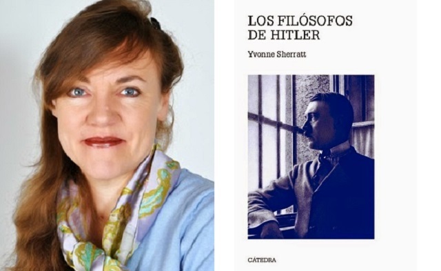 “Los filósofos de Hitler” de Yvonne Sherratt, con su traductor Rodrigo Neira Castaño