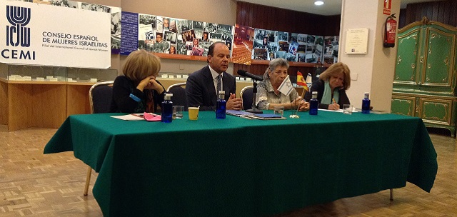 Seminario “Hijas de la Shoá”, con Alicia Kaufman, Rajel Rhoda Abecasis, Eva Leitman Bohrer, Verónica Nehama y Enrique Lerner (CEMI, Madrid, 14/4/2015)