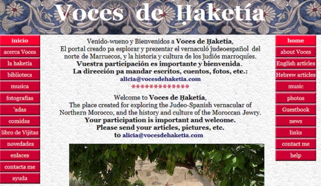 Alicia Sisso Raz y sus voces de haketía