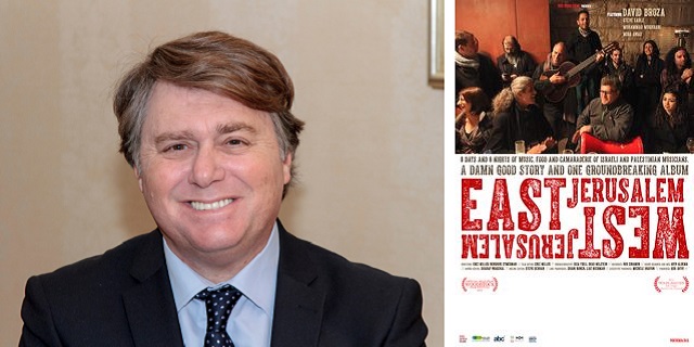 “East Jerusalem, West Jerusalem”, con su co-director Henrique Cymerman