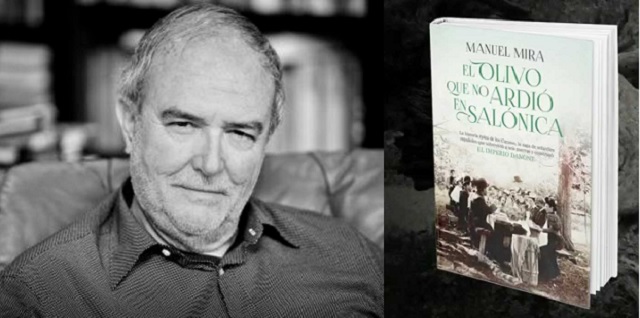 “El olivo que no ardió en Salónica”, con su autor Manuel Mira