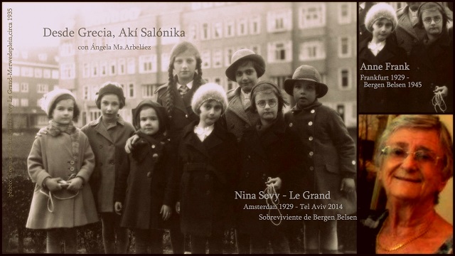 Nina Sevy, la desconocida amiga de Anna Frank – Zante, una isla de Justos