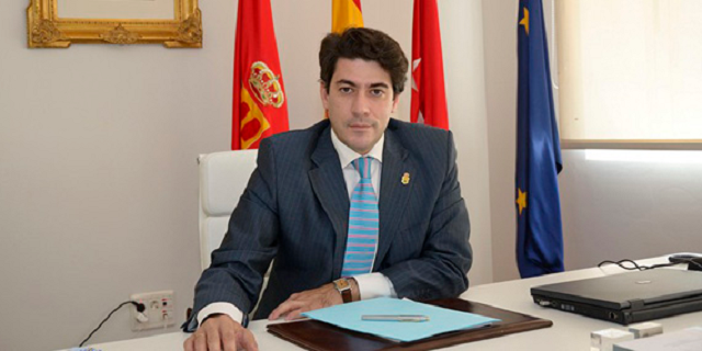 Con David Pérez, Alcalde de Alcorcón y Presidente de la Red de Ciudades para la Memoria del Holocausto