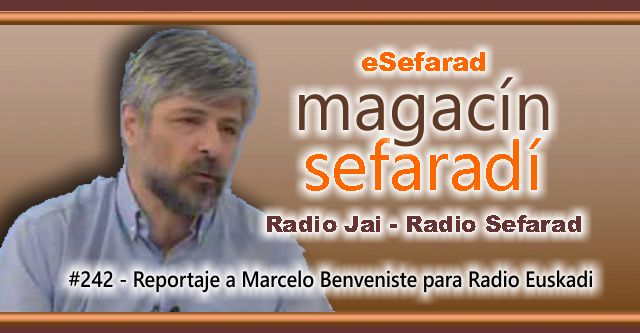 Reportaje a Marcelo Benveniste para Radio Euskadi