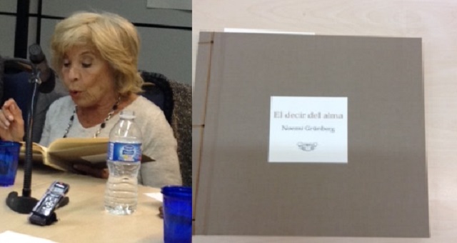 Presentación del  último libro de Noemi Grünberg:  “El decir del Alma” (CEMI, Madrid, 27/10/2015)
