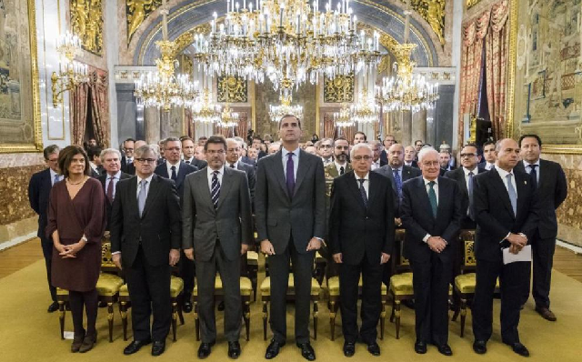 Acto solemne en el Palacio Real por la Ley de Nacionalidad para Sefardíes