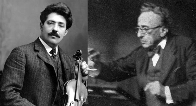 Fritz Kreisler y Leo Blech juntos por Beethoven