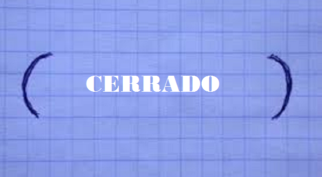 (Cerrado) entre paréntesis (samej – guimel – reish)