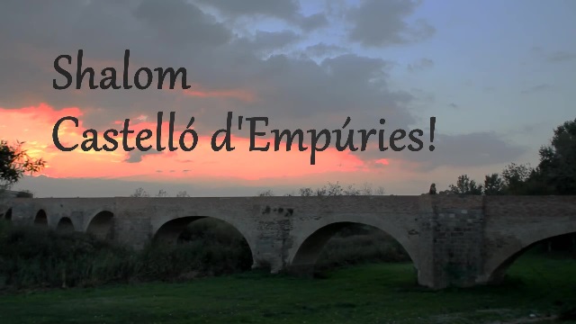 Shalom Castelló d’Empúries, con Yvonne León de Serfs de la Gleva
