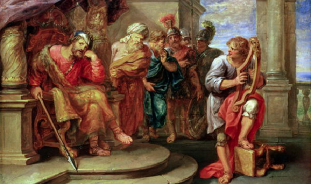 Salmo 54: canto de David al ser salvado de la mano de Saúl, con la ayuda de Dios