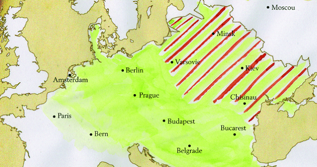Nos adentramos en las tierras en las que se habló ídish