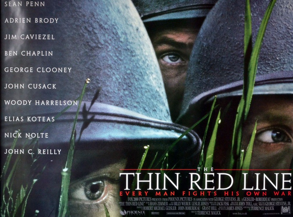 “La Delgada Línea Roja”, trabajar para Terrence Malick