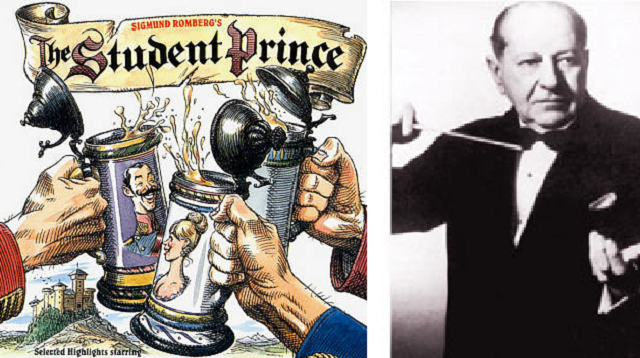 “El príncipe estudiante”, opereta de Sigmund Romberg