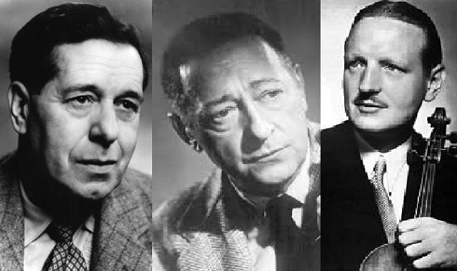 La Fantasía Romántica del australiano Arthur Benjamin (por Heifetz y Primrose)