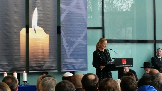 Acto de Recuerdo del Holocausto (Asamblea de Madrid, 29/1/2016)