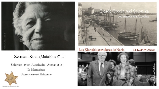 Zermain Koen Z”L Adio & Memorias de los Klarsfeld