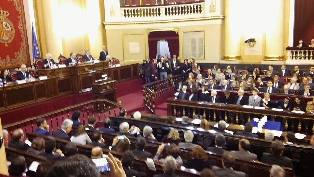 Acto de Estado en el Día oficial de la Memoria del Holocausto y Prevención de los Crímenes contra la Humanidad (Senado, Madrid, 27/1/2016)