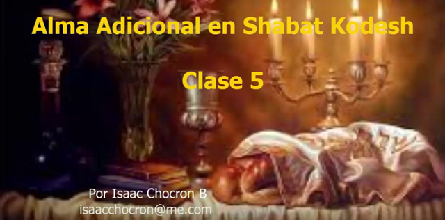 Alma adicional de Shabat Kodesh (5)