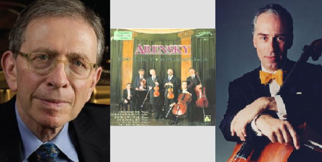 Jerome Lowenthal y Nathaniel Rosen tocan Arensky