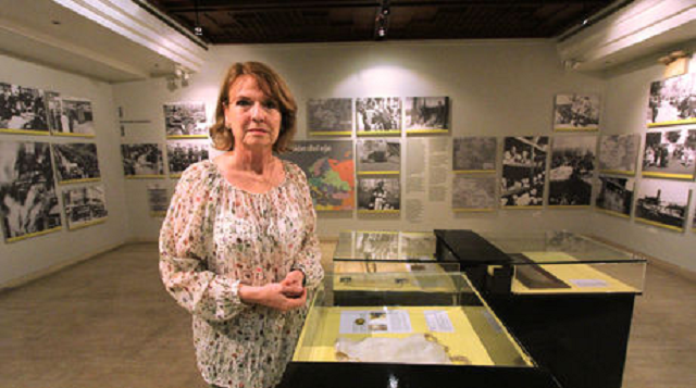 El Museo Sefardí de Caracas, con su exdirectora Federica Palomero (CEMI, Madrid, 29/3/2016)