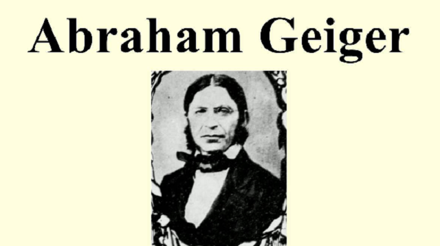 La reforma de la sinagoga y Abraham Geiger (1ª parte)