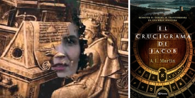 “El crucigrama de Jacob” con su autora Ana L. Martín