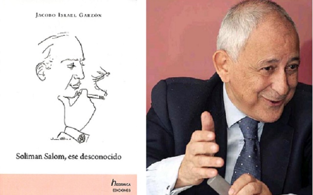 “Soliman Salom, ese desconocido” con su autor y editor Jacobo Israel Garzón