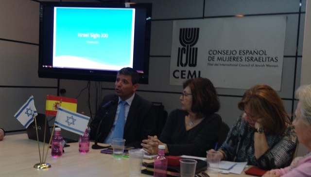 Israel hoy, a 68 años de su independencia, con su consul en Madrid Itzhak Erez (CEMI, Madrid, 10/5/2016)