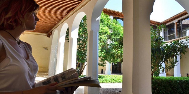 II Edición del programa “Sefarad: lengua, historia y cultura en Toledo”, con su coordinadora, Gloria Jordán