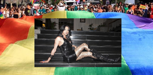 Rueda de prensa de Dana International (en inglés), previa a su actuación en la Marcha del Orgullo Gay de Madrid 2016