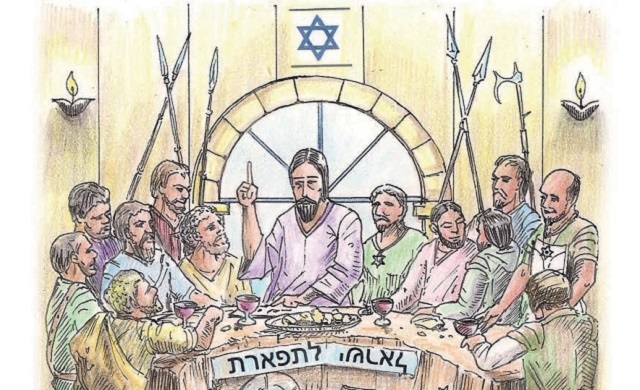 “La otra cena” con su autor Rafael Martín Alonso