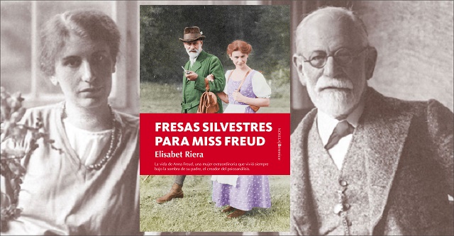 “Fresas silvestres para miss Freud”, con su autora Elisabet Riera