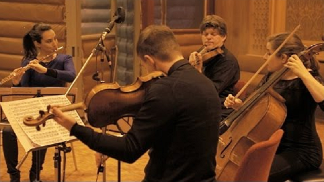 El cuarteto “americano” de Dvorak arreglado para cuarteto de flauta por Guy Braunstein