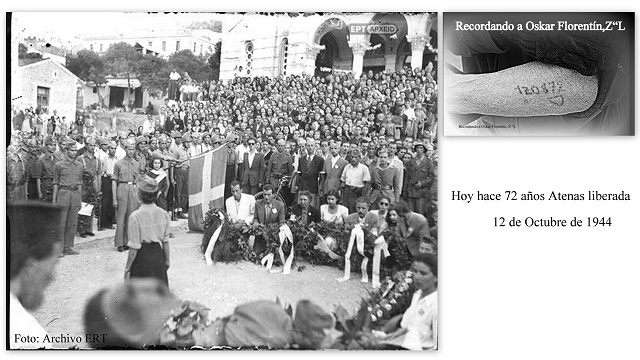 Atenas, 12 de octubre 1944 – Recordando a Oskar Florentín