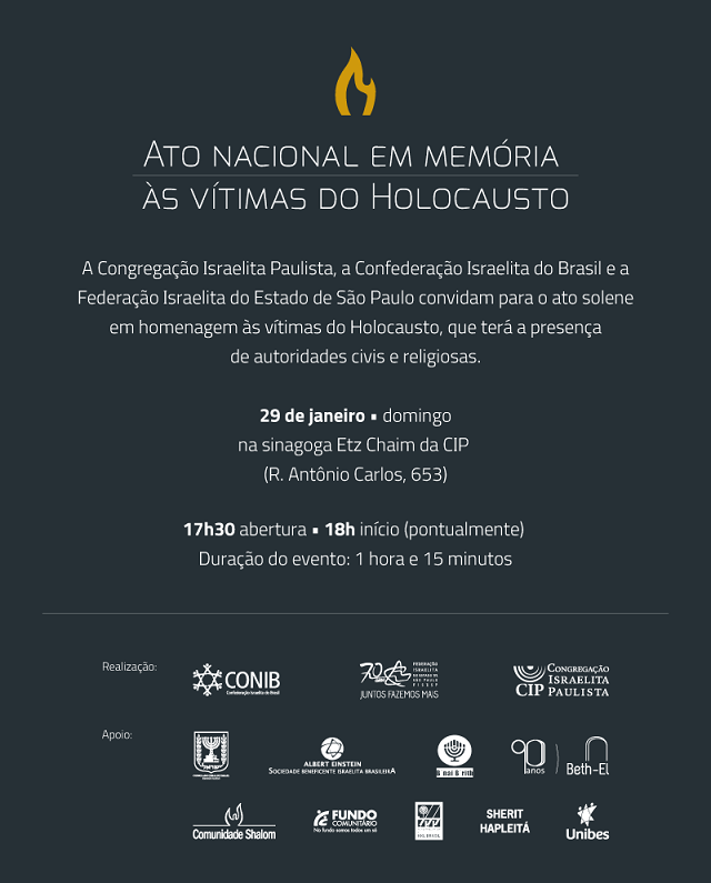 Cooperación contra grupos neonazis en Brasil y actos en memoria del Holocausto