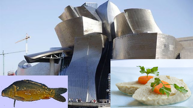 Del guefilte fish al Guggenheim, y los peces del desierto