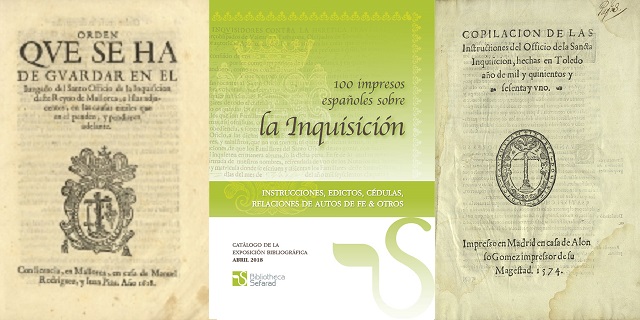 Impresos españoles sobre la Inquisición, una exposición de la Bibliotheca Sefarad, con Uriel Macías