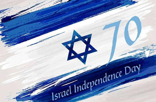 Reacciones mediáticas anti-israelíes a sus 70 años