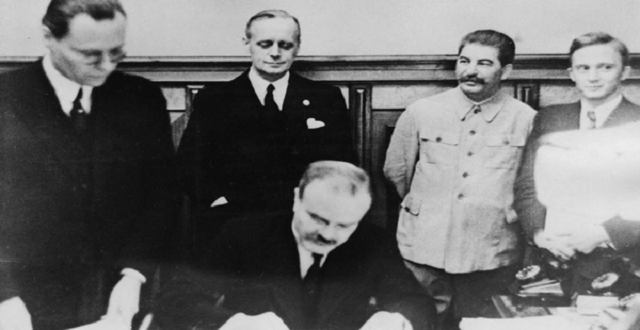 El Pacto Ribbentrop-Molotov y el reparto de Europa Oriental