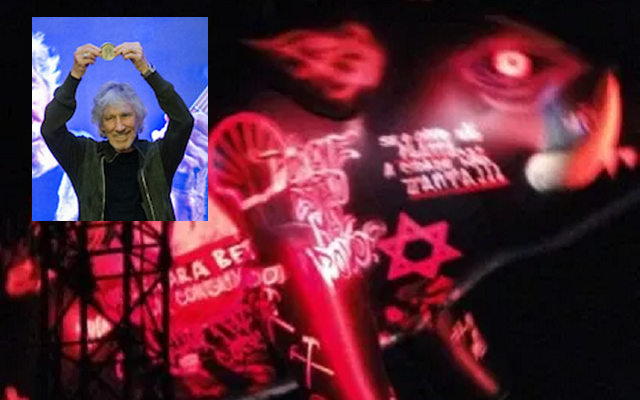 Roger Waters en Uruguay: medalla al antisemitismo, con Eduardo Kohn