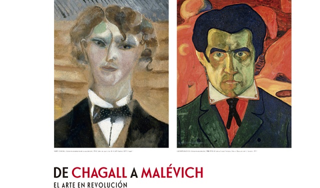 Marc Chagall en una exposición en la Fundación Mapfre de Madrid